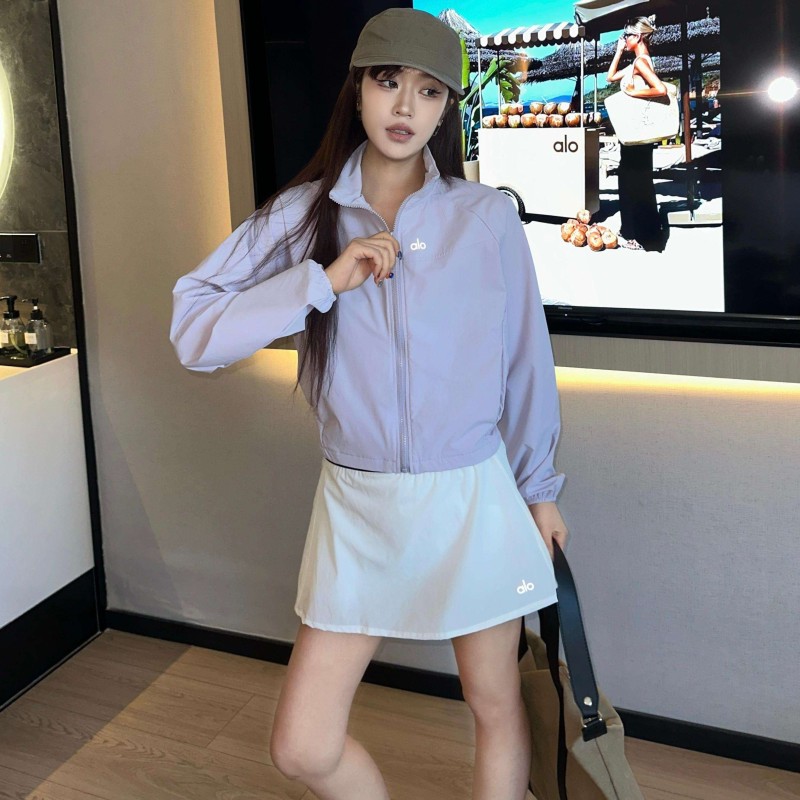 Customized Clothing AL0 High-quality Women's Clothing Bulk Wholesale Yoga Sports Women's Coat Women's Plus Size Jacket